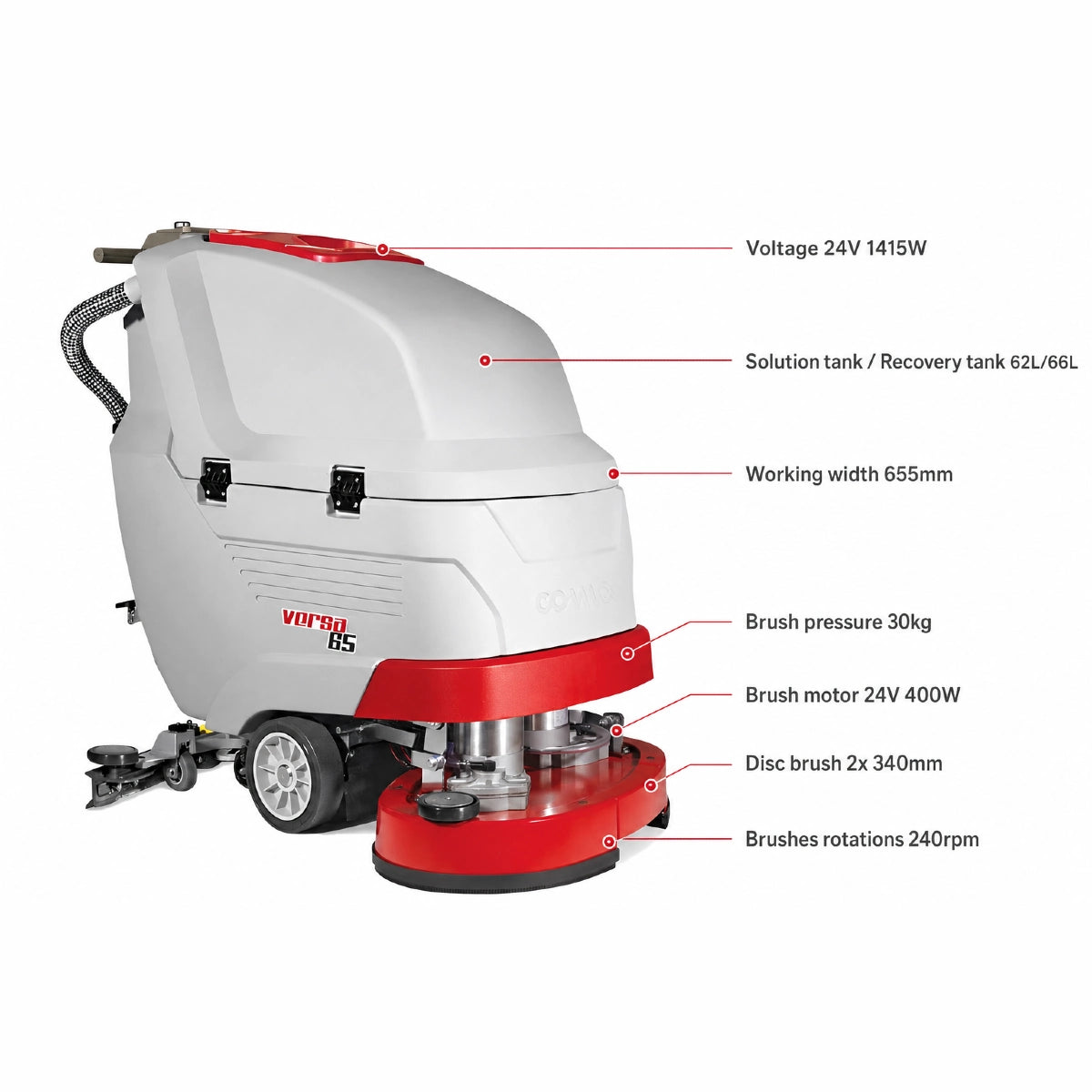Comac Versa 65BT Auto Scrubber