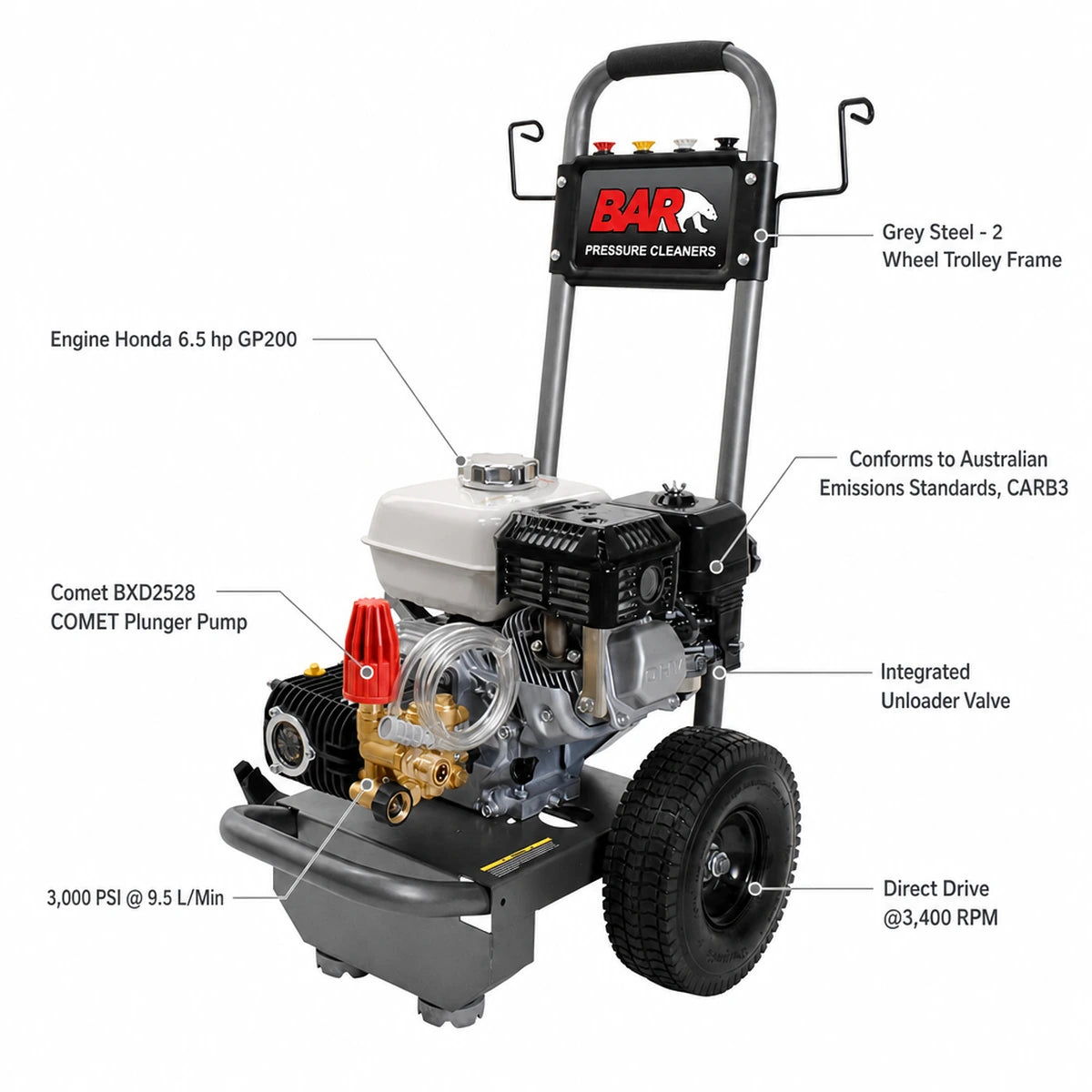 Bar Honda Pressure Cleaner 2700psi