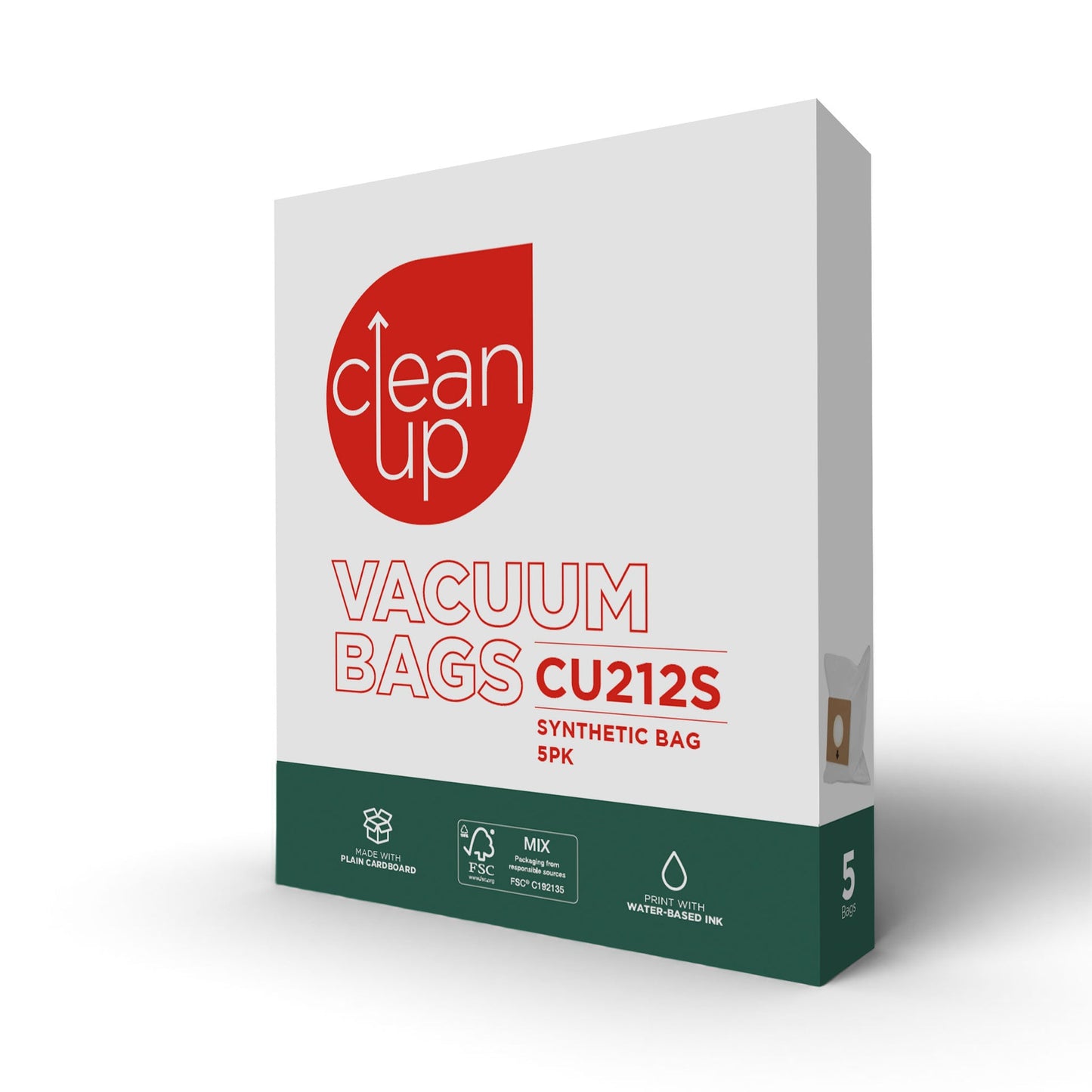 CleanUp CU212 Vacuum Bags 5x Pack