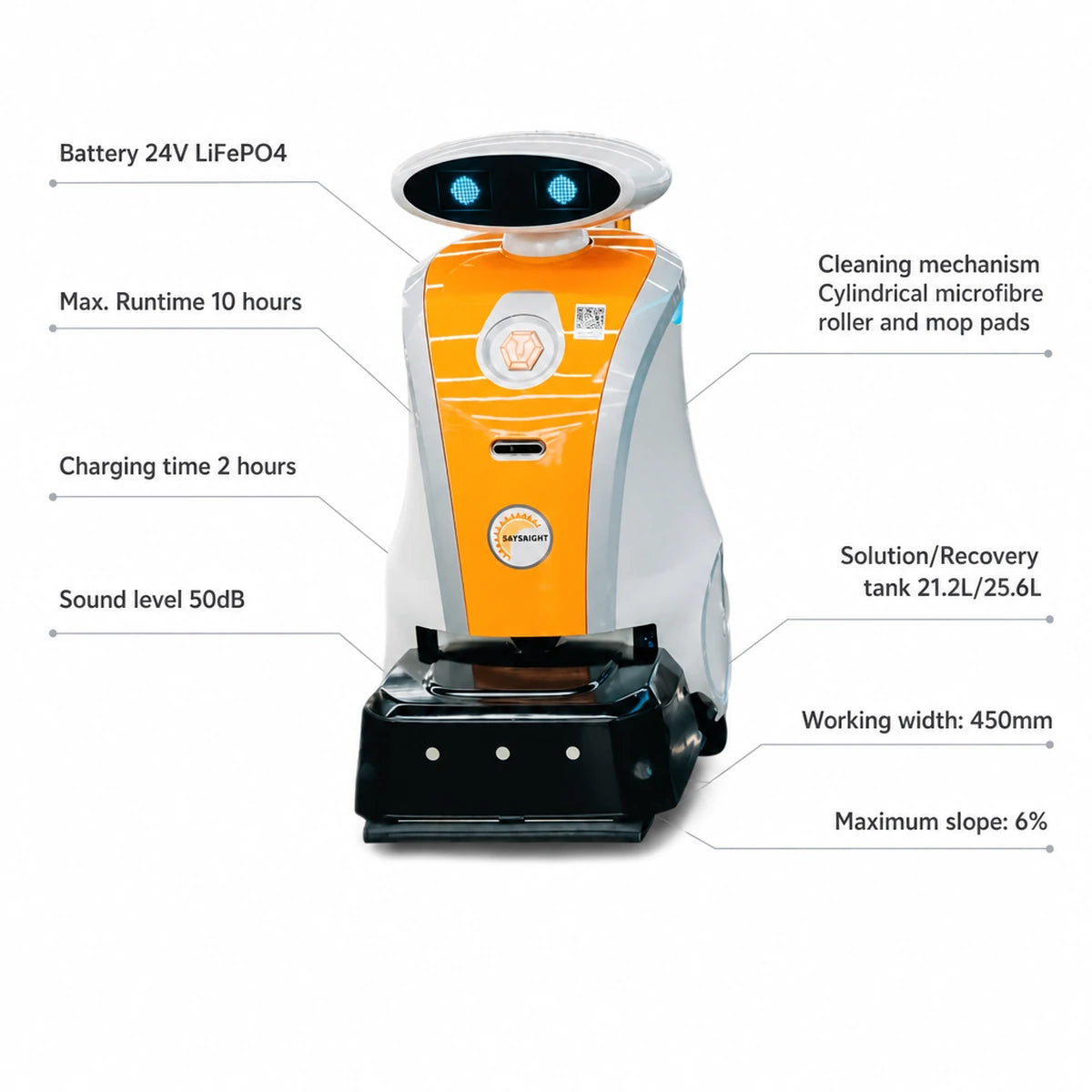 Lionsbot Leobot Robotic Mop