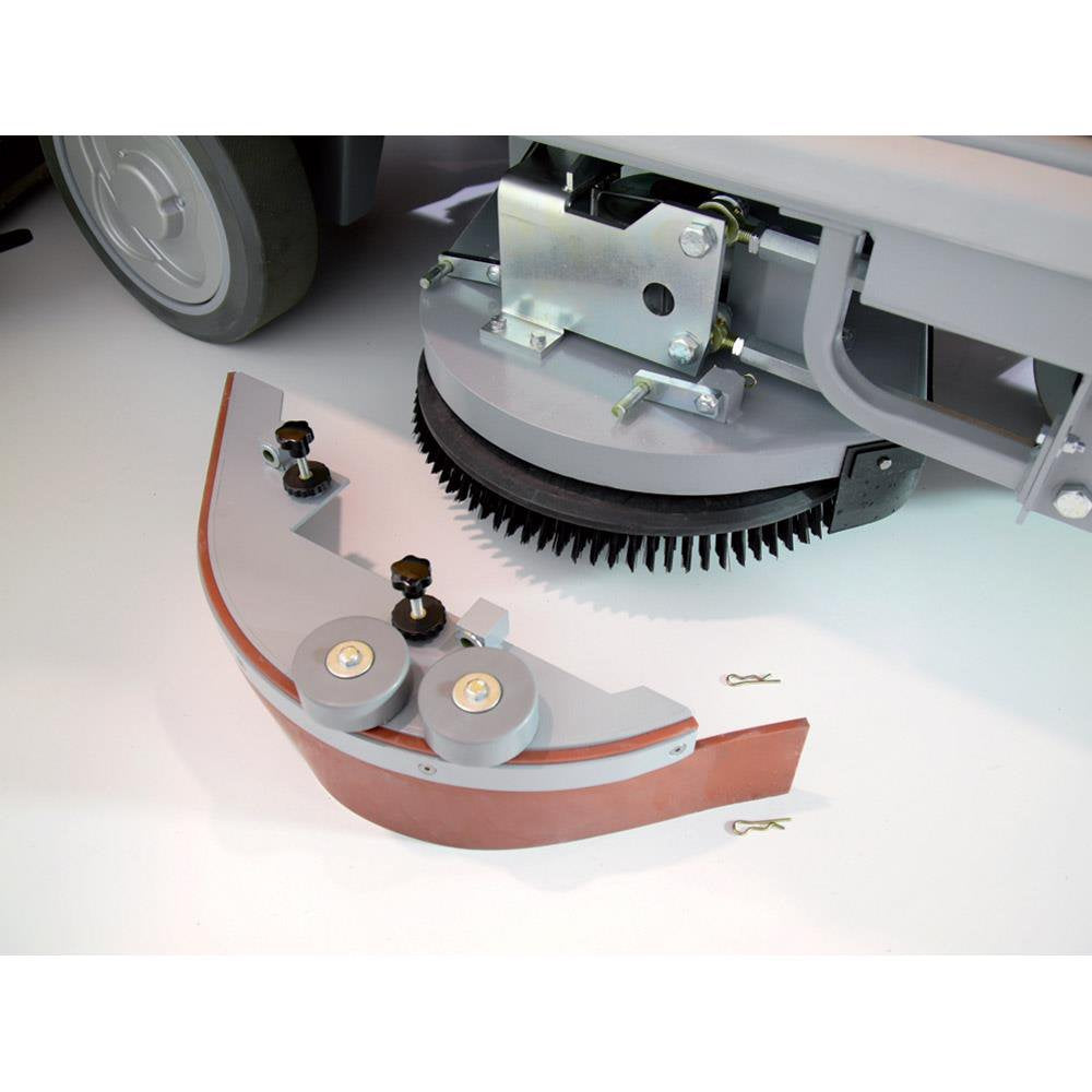 Close-up of a Adiatek Diamond 100p AC cleaning head on a white surface