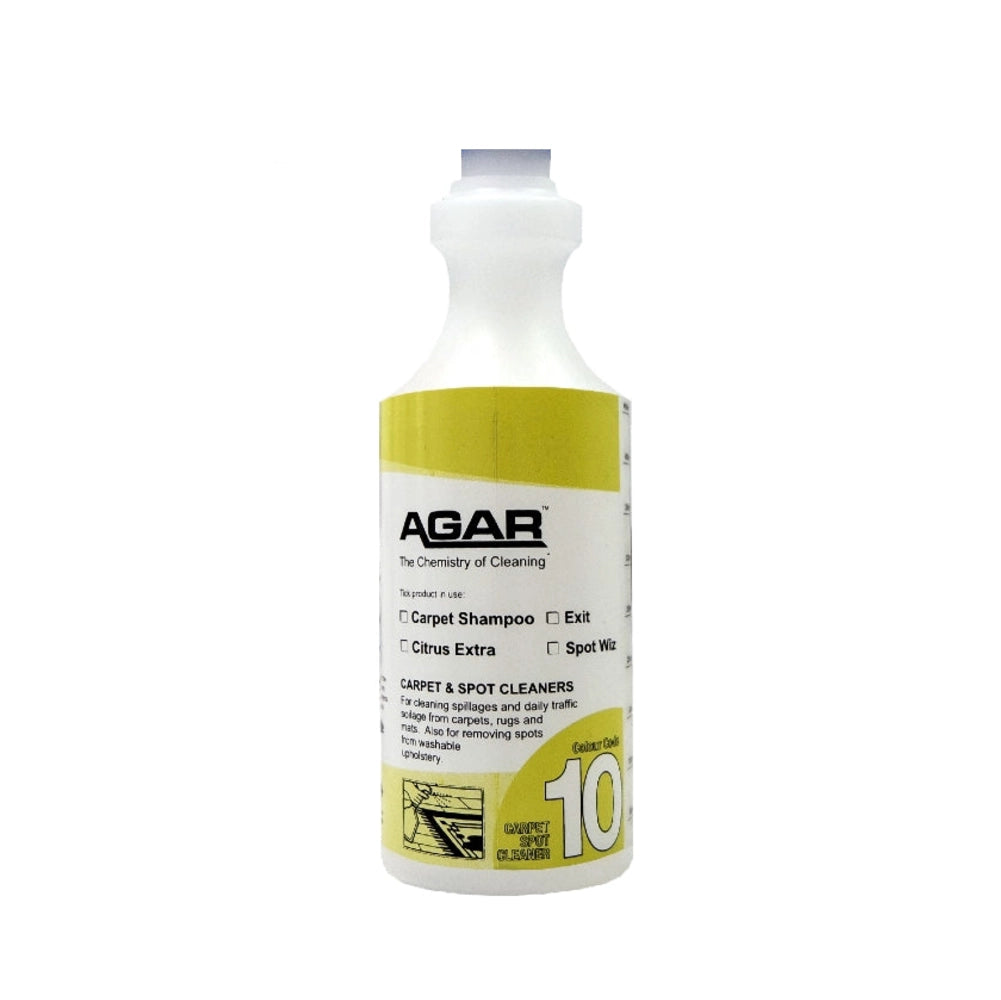 Agar 500ml Spray Bottle to suit Carpet Shampoo, Citrus Extra & Exit