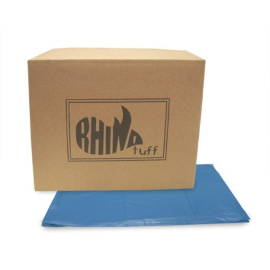 Rhino Tuff Bin Liner 78L Blue 500 per Carton