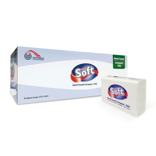 CCS Hand Towel Compact TAD 19cm x 25cm 120 sheets 20 packs per Carton