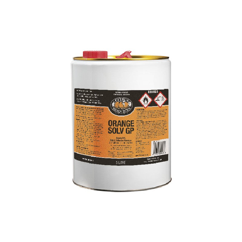 Can of Orange Solv GP on a white background