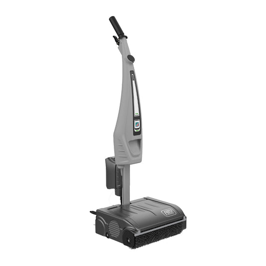 Gray and black Floorwash FB35 floor cleaning machine on a white background