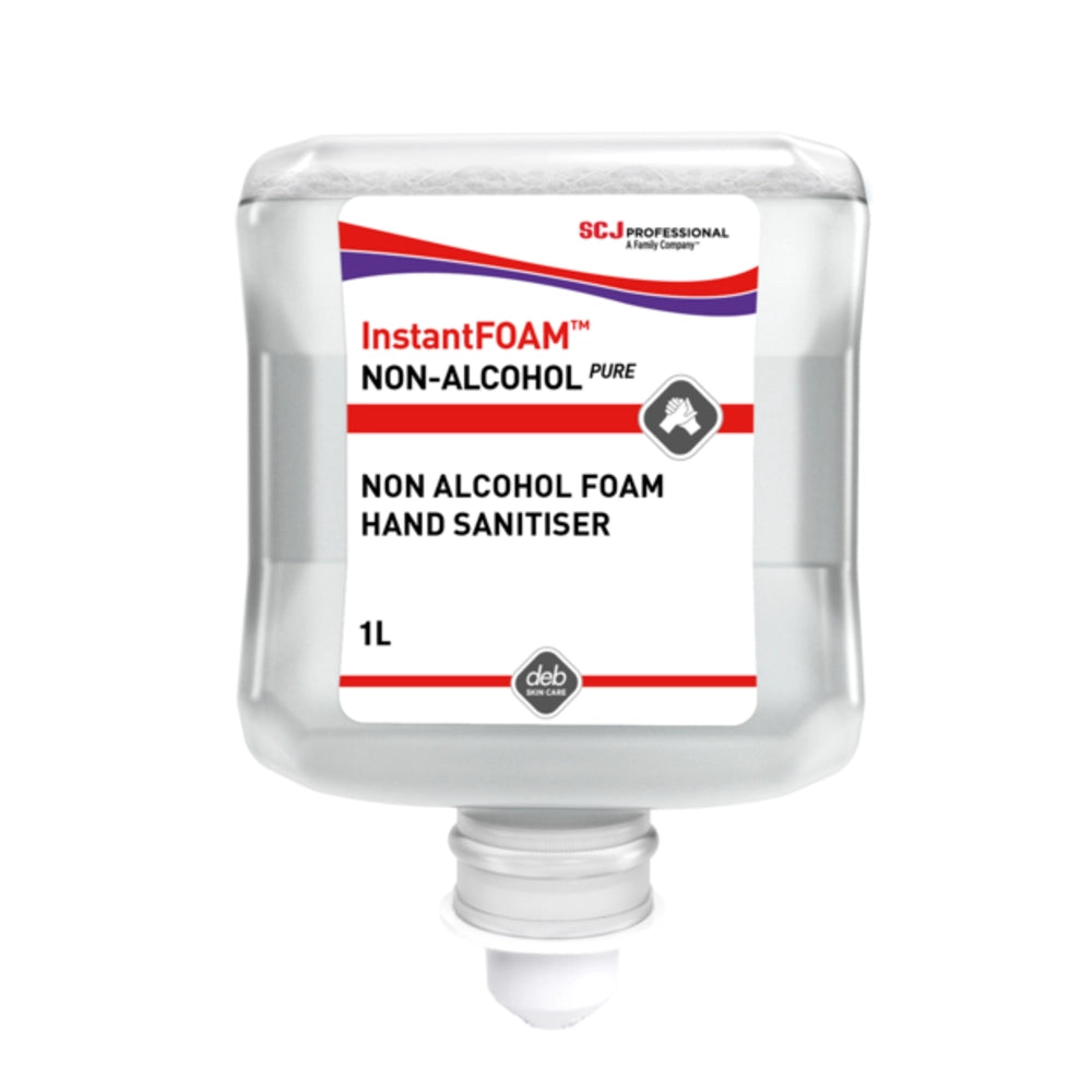 Deb Instantfoam Non-Alcohol Sanitiser 6x 1L