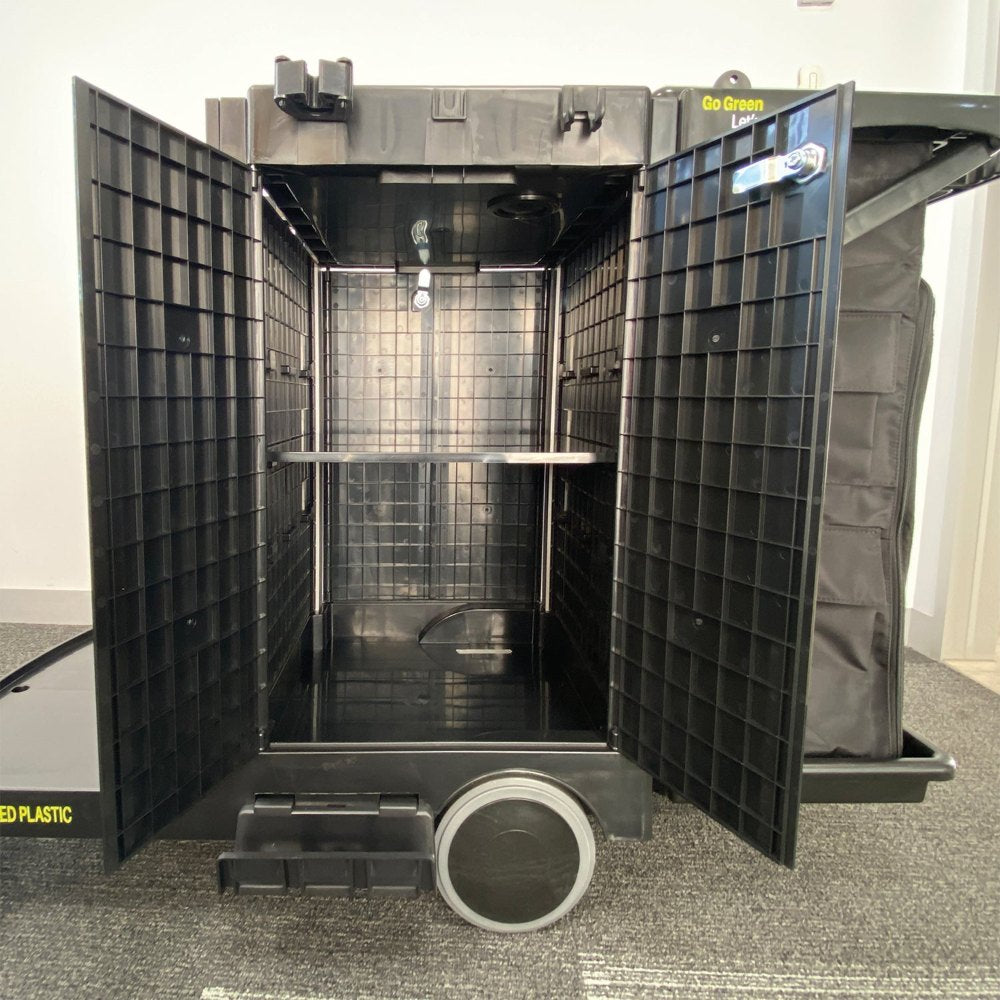 Janitor Cart Black Premium