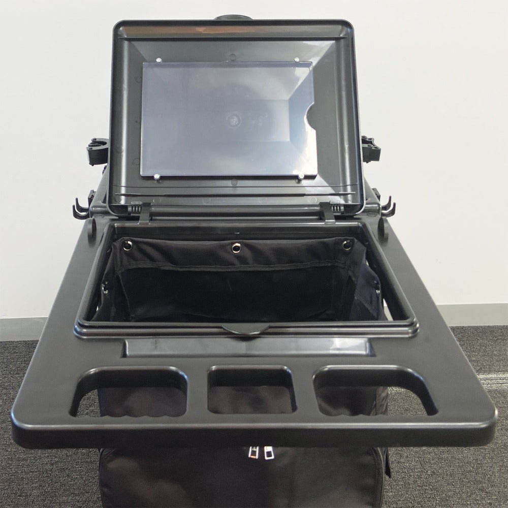 Janitor Cart Black Premium