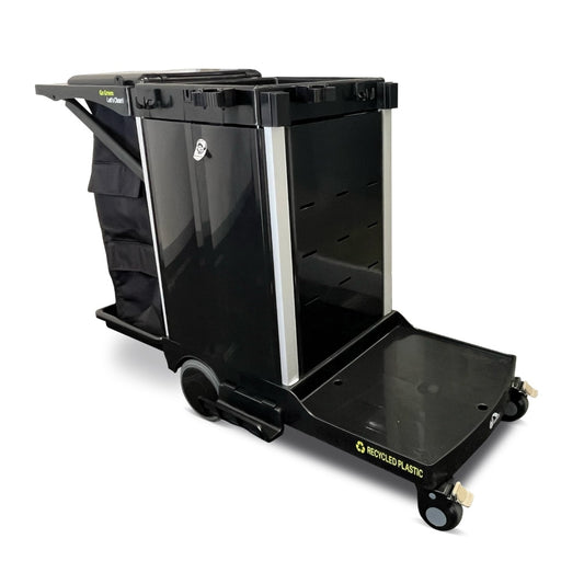 Janitor Cart Black Premium