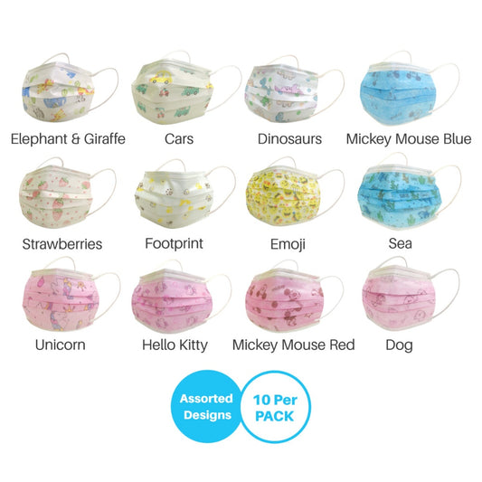 Kids Masks 10 Pack