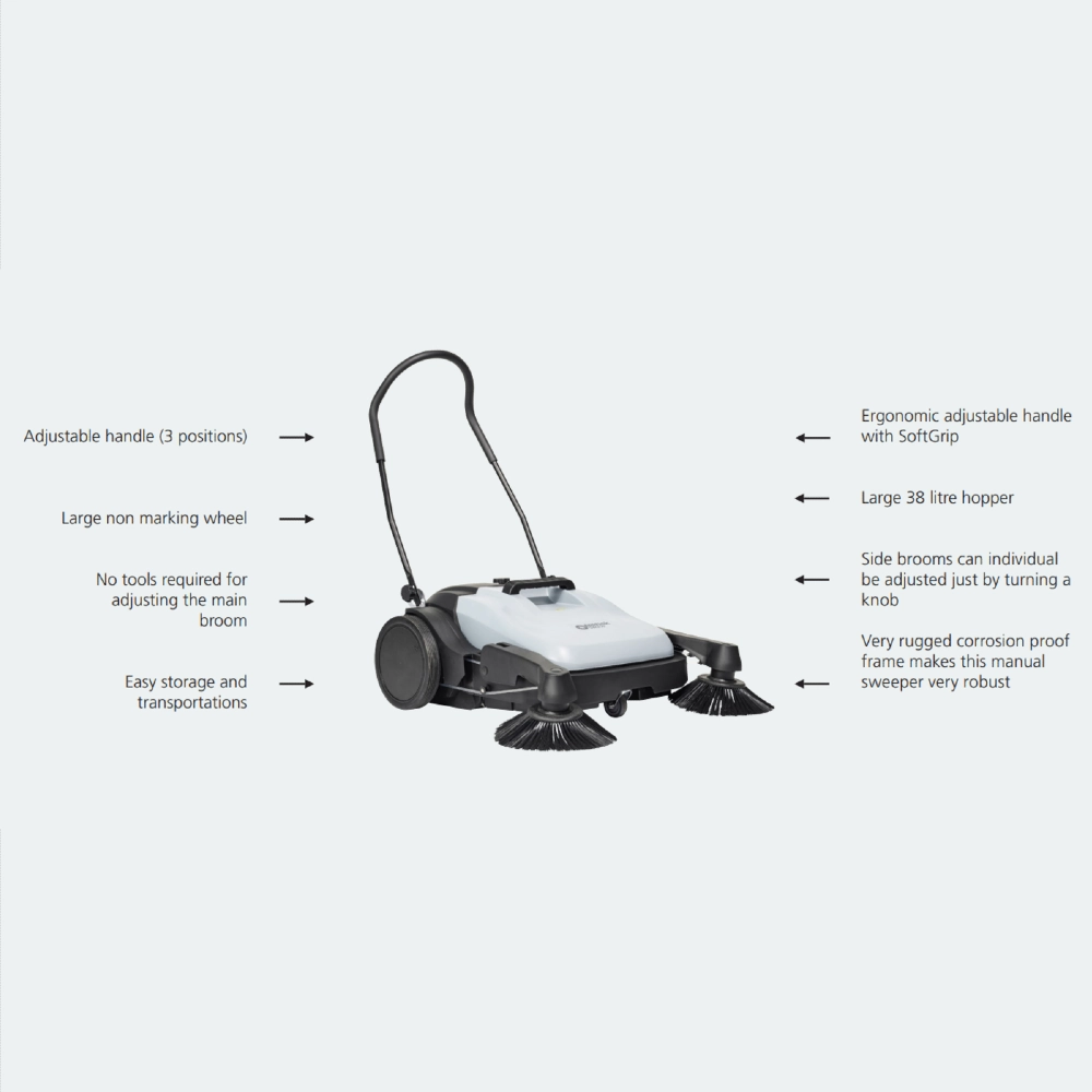 Nilfisk SW250 Walk Behind Sweeper