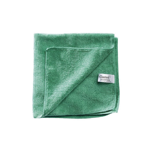 Oates Duraclean Bulk Textile Microfibre Cloth Green