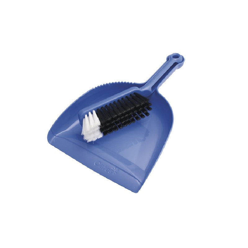 Oates Dustpan and Bannister Set Blue