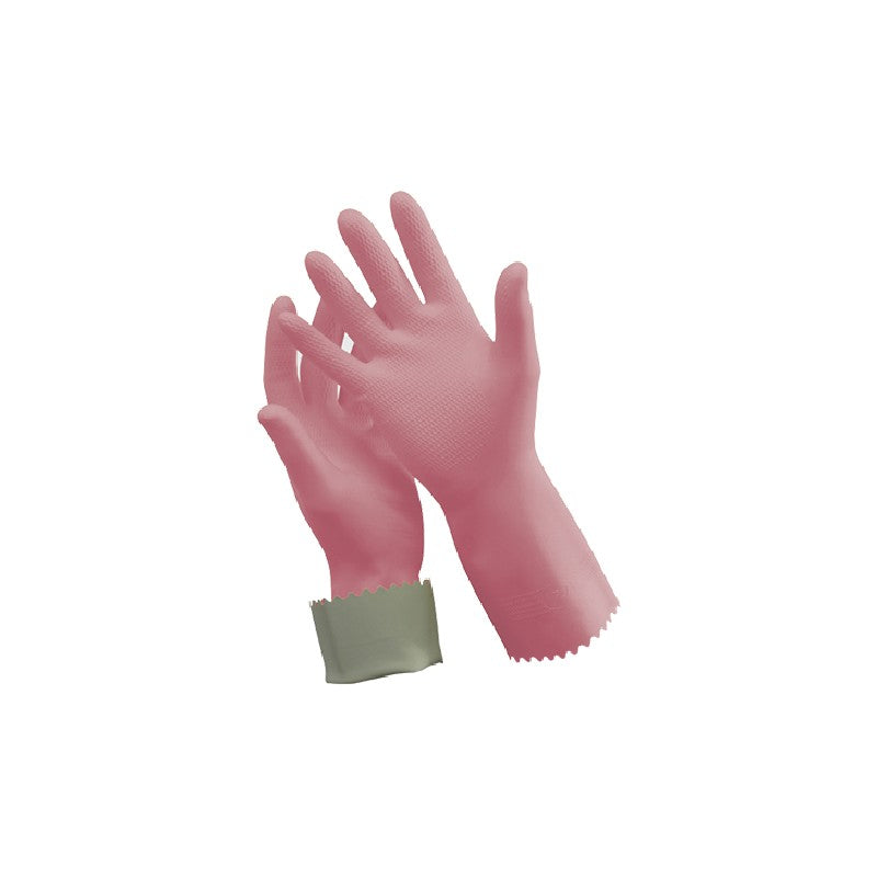 Oates Silver Lined Rubber Gloves Size 9-9½