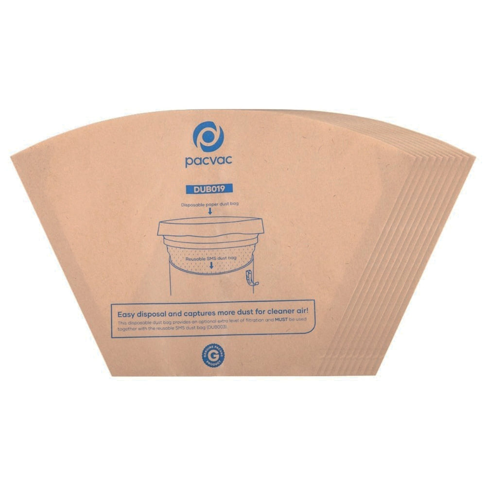 Pacvac Paper Bags 10 Pack