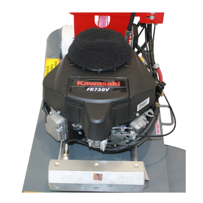 Polivac GAZDA32 82cm Gas Burnisher engine on a white background