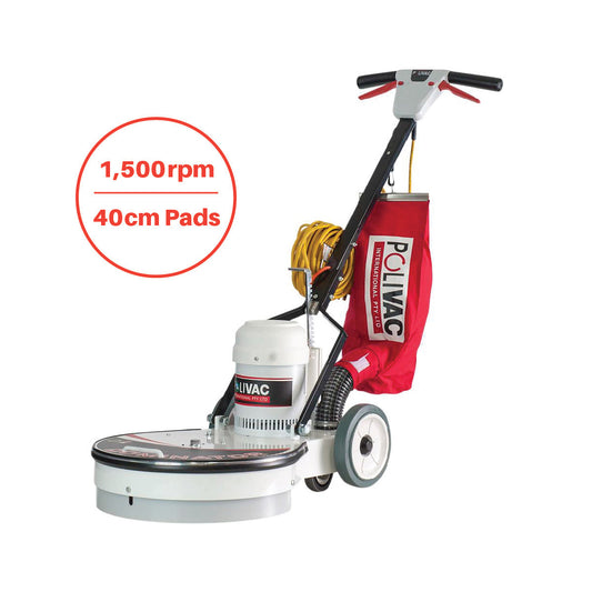 Polivac SL1600 Dominator 40cm Ultra-high Speed Suction Burnisher