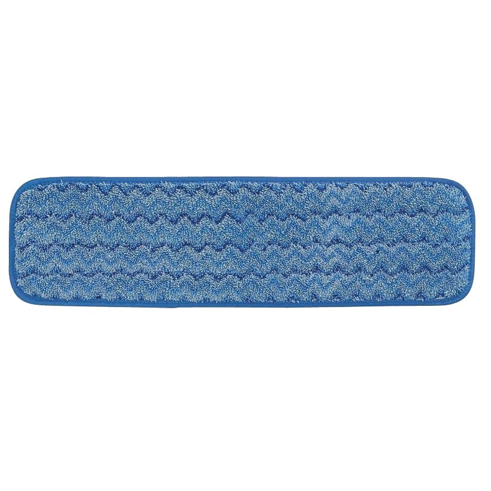 Blue mop pad on a white background