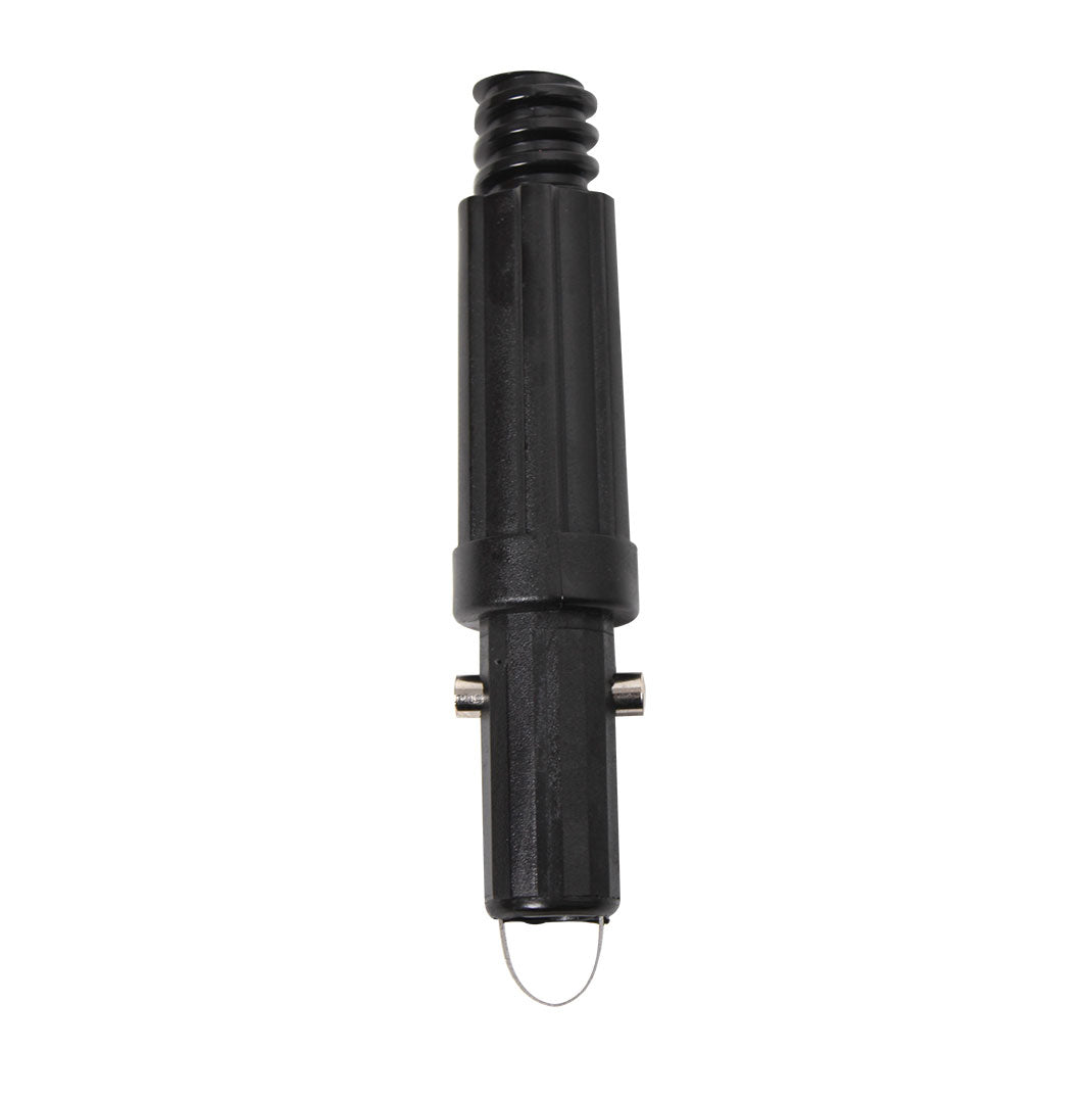 Black Sabco Threaded Cone on a white background