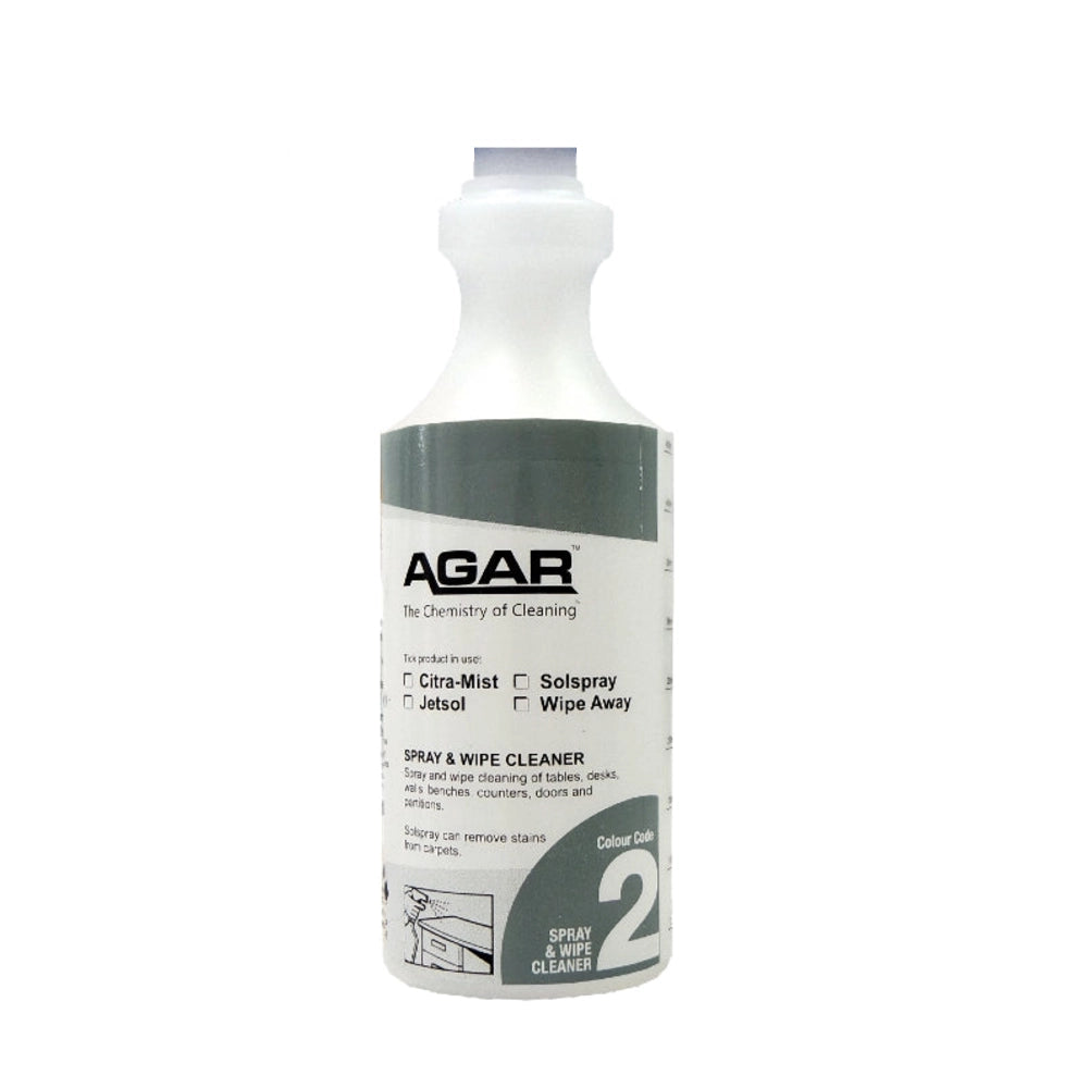 Agar 500ml Spray Bottle for Wipe Away