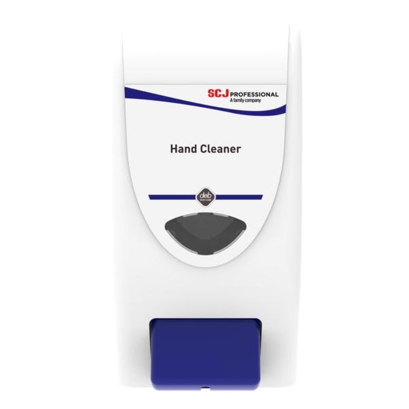 Hand cleaner dispenser with SCJ Professional logo on a white background