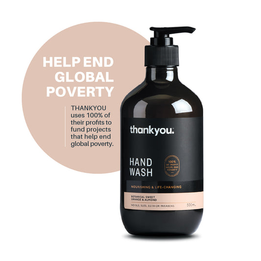 Thankyou Botanical Sweet Orange & Almond Hand Wash 500ml