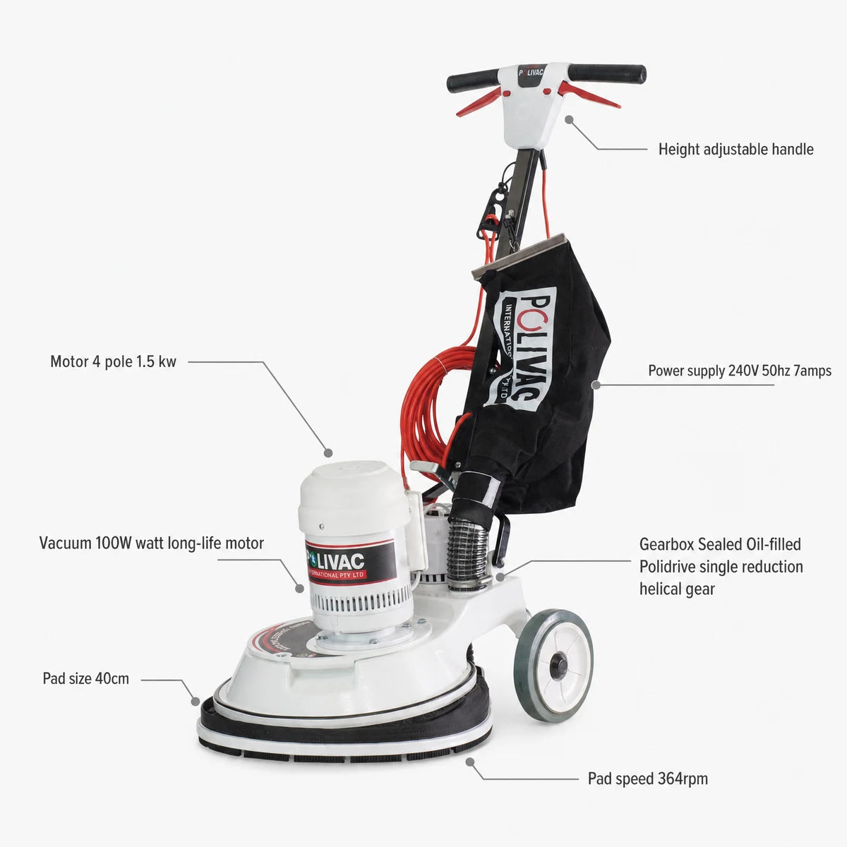 Polivac SV30 High Speed Sander