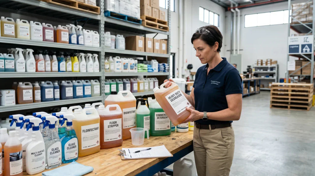 Comparing Commercial Cleaning Products