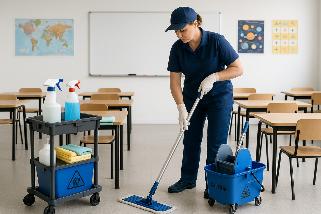 Educational Institution Cleaning Challenges