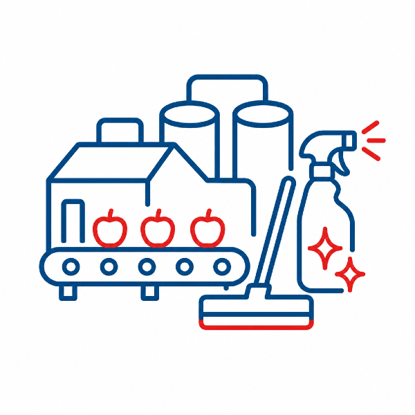Food Processing Cleaning Supplies & Equipment