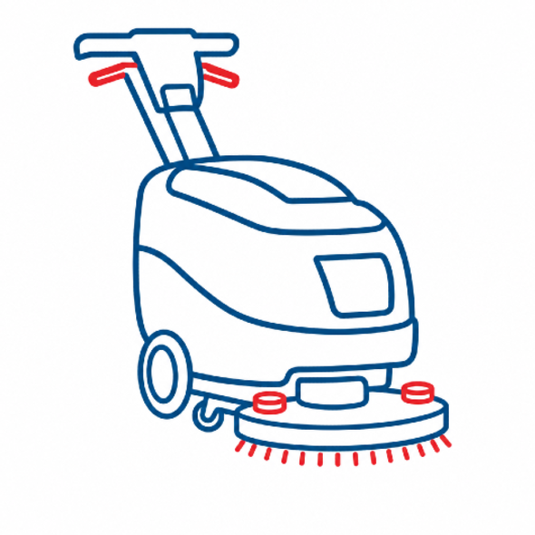 Walk-behind Floor Scrubbers