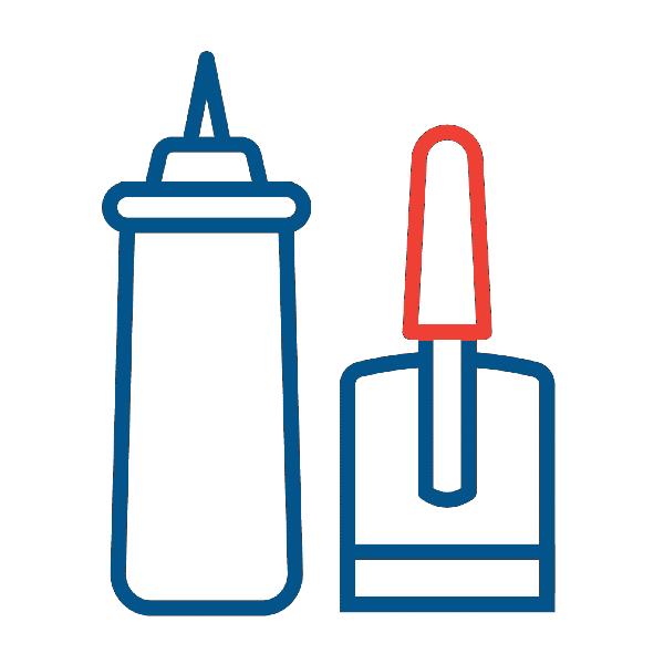 Scrapers, Blades & Spray Bottles