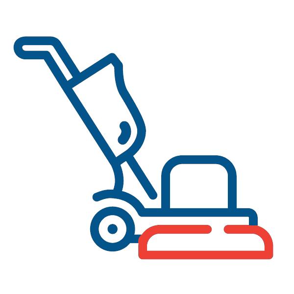 Floor Scrubber with Polisher and Burnisher