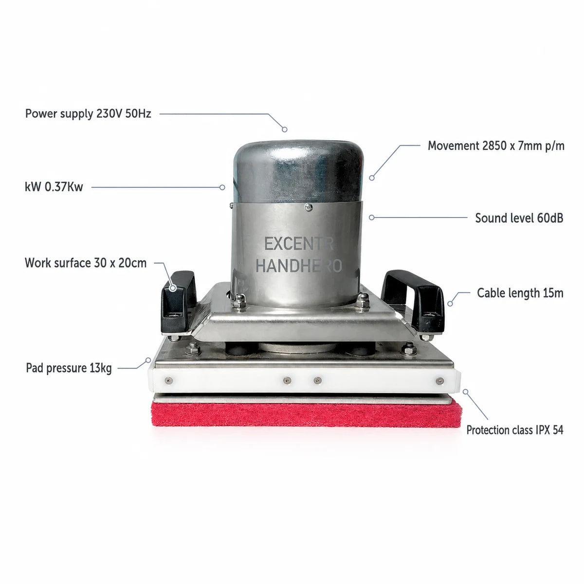 Excentr Handhero Scrubber Polisher