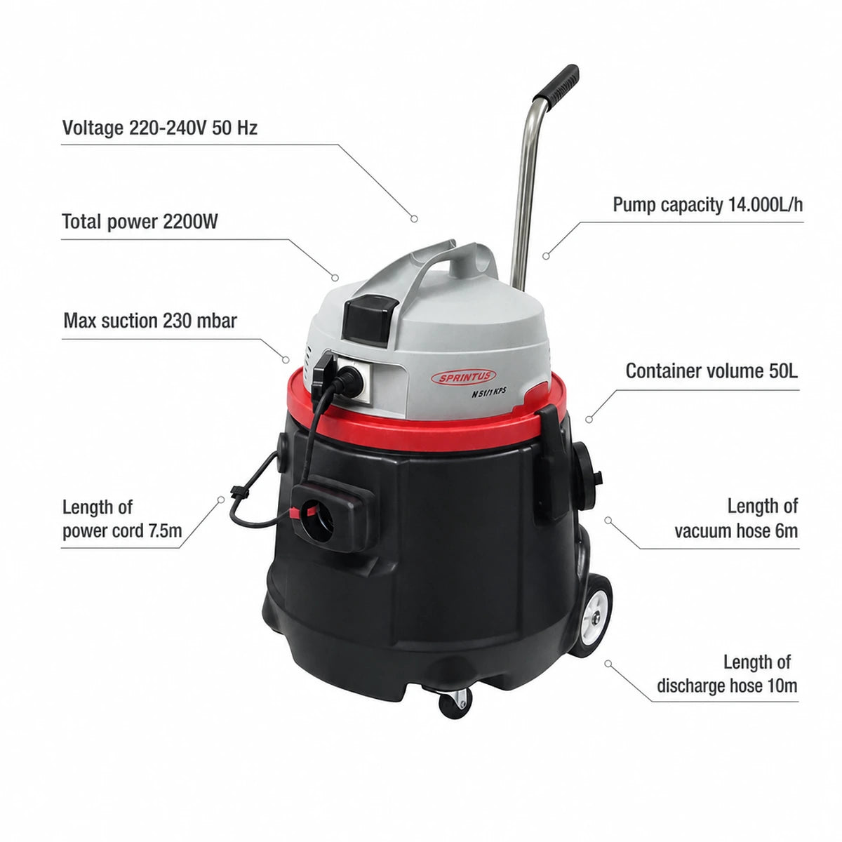 Sprintus N51 Pump Vacuum