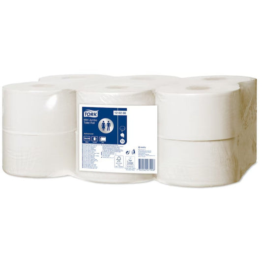 Tork Jumbo Toilet Roll Mini 2Ply