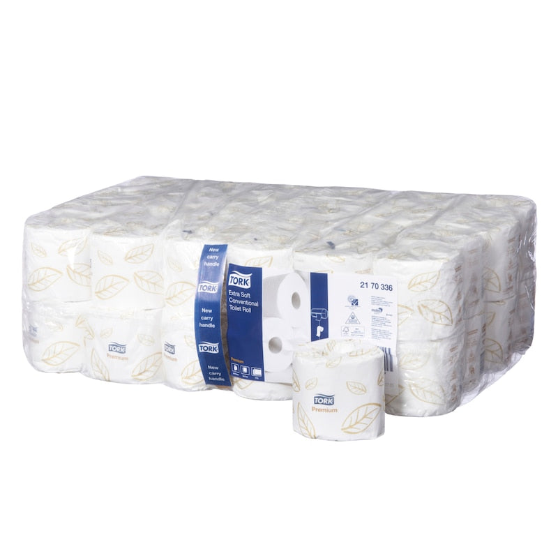Pack of Tork paper towels on a white background