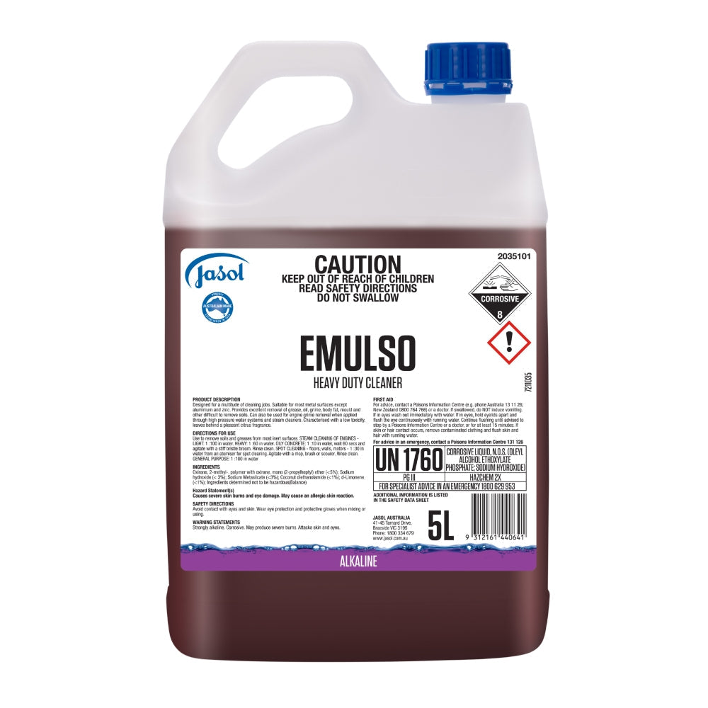 Jasol Emulso Heavy Duty Cleaner 5L