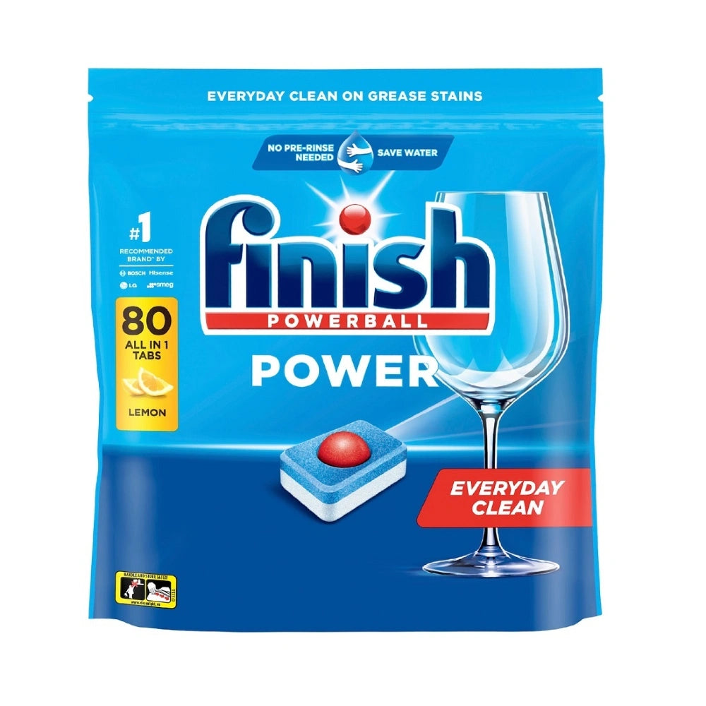 Finish Powerball 80 Tabs Lemon