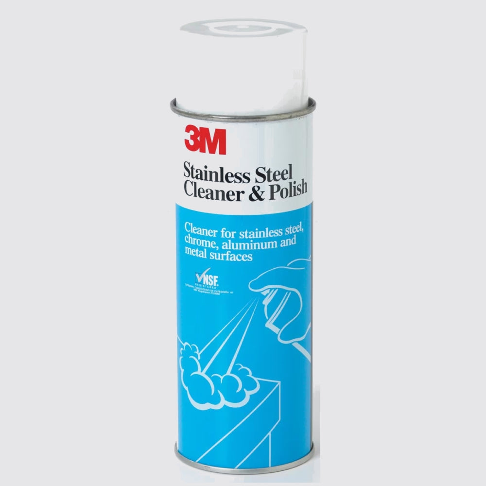 3M Stainless Steel Cleaner & Polish can on a white background