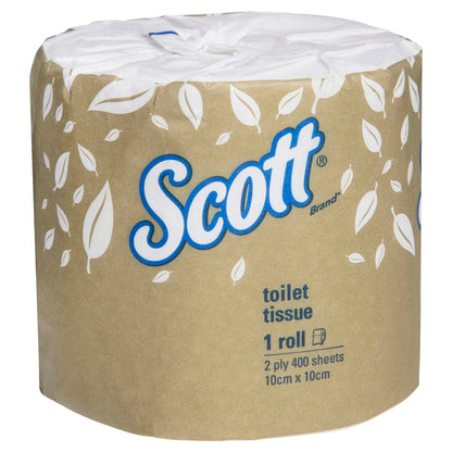 Scott Toilet Tissue Roll 2Ply 400 Sheets 48x per Carton