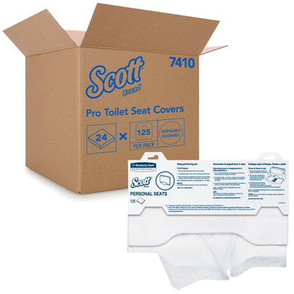 Scott Toilet Seat Cover 125 Sheets