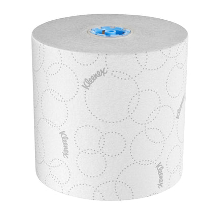 Kleenex paper towel roll on a white background