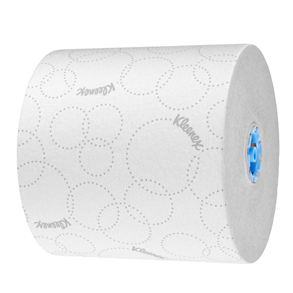 Kleenex paper towel roll on a white background