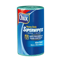 Chux Superwipes Heavy Duty Roll Green 45m 6x Pack