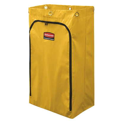 Rubbermaid Vinyl Bag with Zipper Yellow