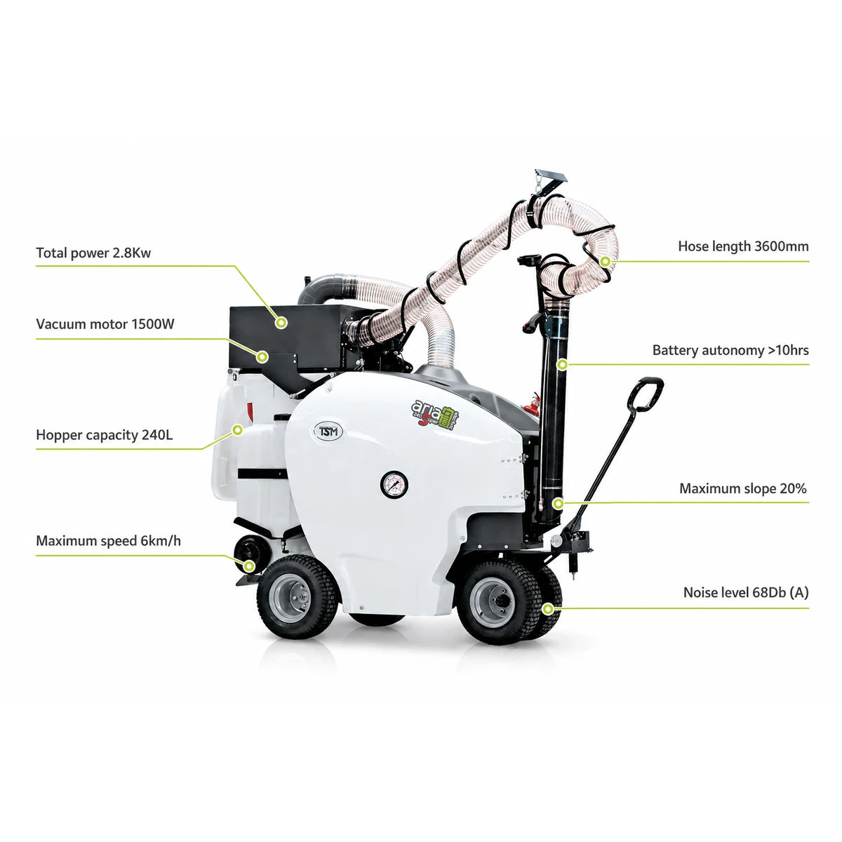TSM Aria 240 Super Outdoor Vacuum