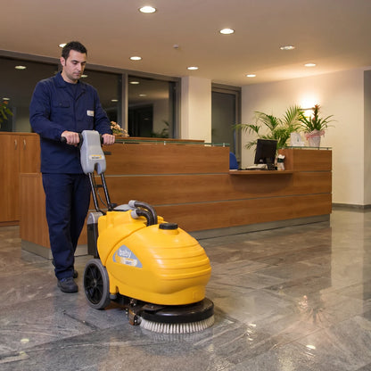 Adiatek Baby 33cm Floor Scrubber battery operated