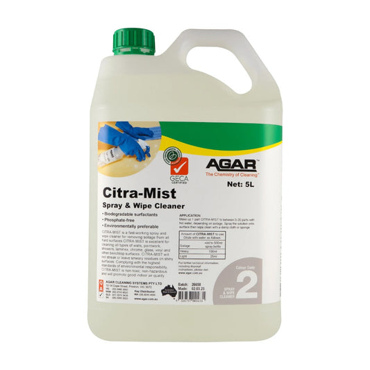 Agar Citra-Mist Spray & Wipe Cleaner container on a white background